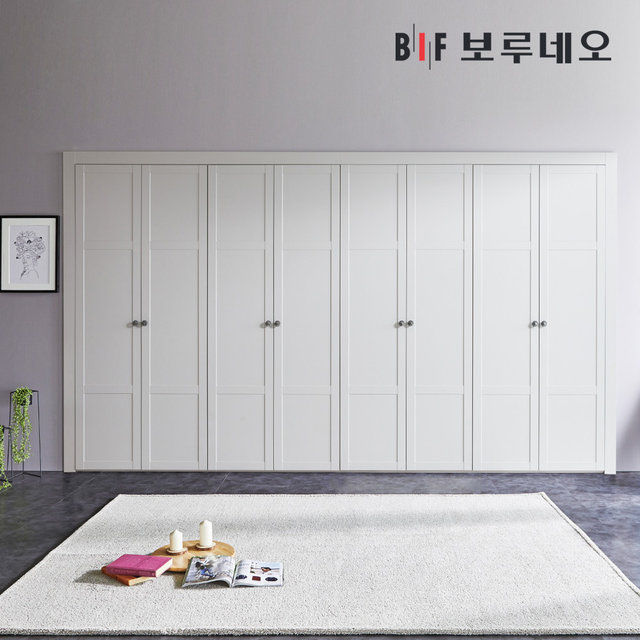 루카 여닫이 붙박이장 30cm