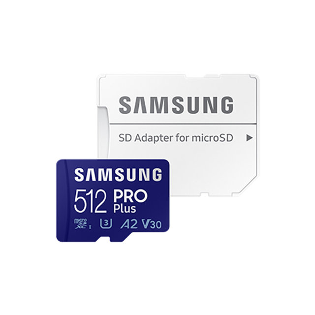 삼성전자 공식인증 MicroSD 메모리카드 PRO PLUS 512GB MB-MD512SA／KR