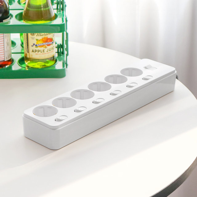 더좋은 멀티탭 개별 스위치 과부하차단 6구 2M