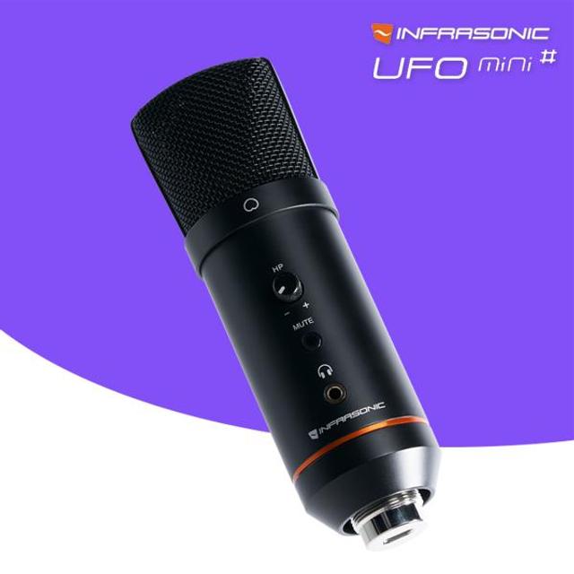 인프라소닉 UFO 미니 샵 MINI SHARP 콘덴서 마이크 온라인강의 