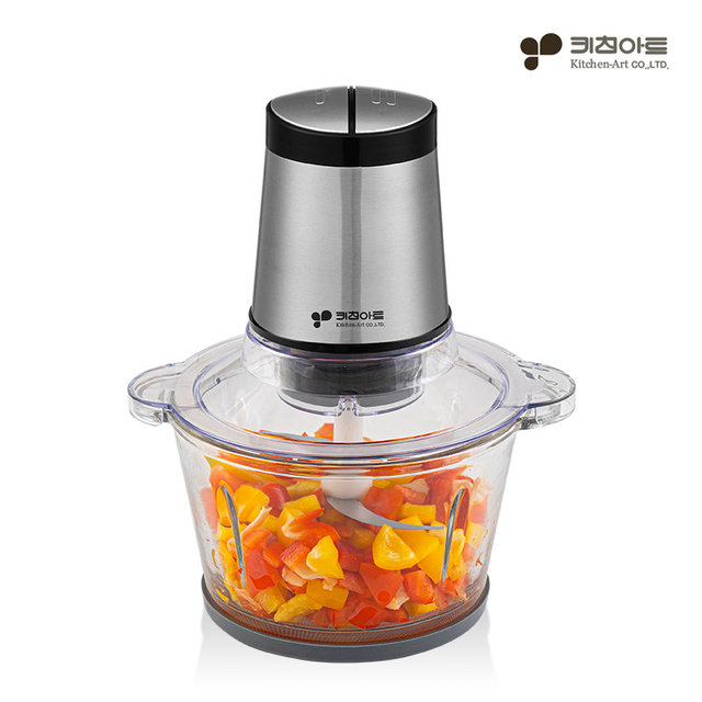 키친아트 전동 다지기 멀티쵸퍼 2L 마늘다지기 KSJ-MCH1800