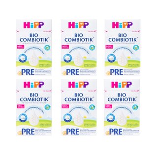[해외직구] HiPP 힙 바이오 콤비오틱 분유 프레단계 600g 6통
