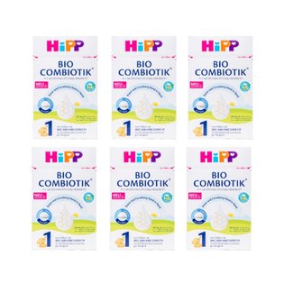 [해외직구] HiPP 힙 바이오 콤비오틱 분유 1단계 600g 6통