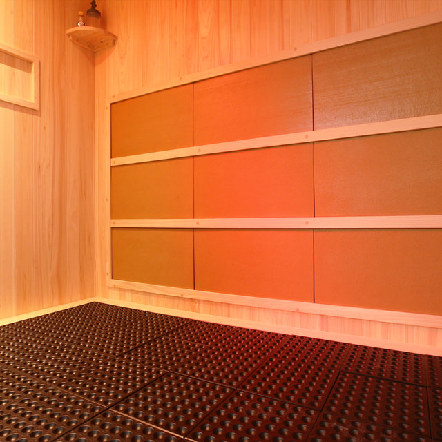 편백 양자히터 숯 건식 4인 온수 홈 사우나 / 온돌형 P960