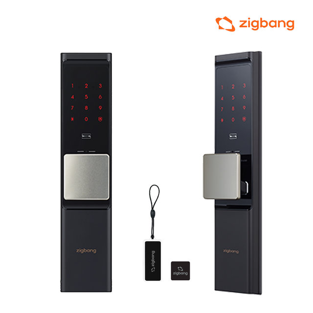 [셀프설치]직방 SHP-DR700 와이파이푸시풀 도어락 번호키