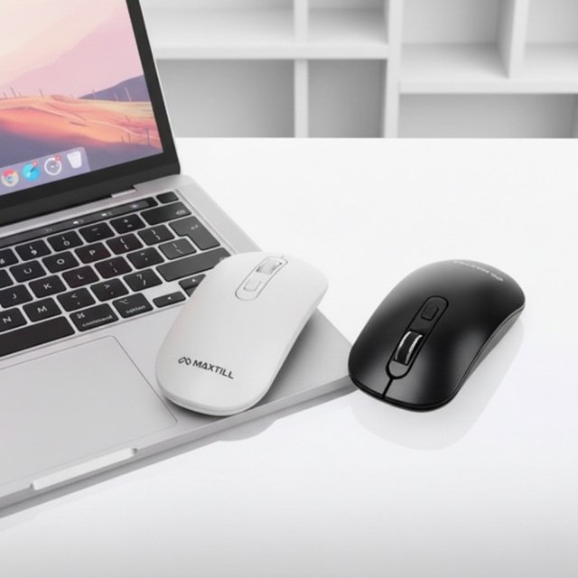 GM-WN100L 무소음 무선 광마우스 화이트 