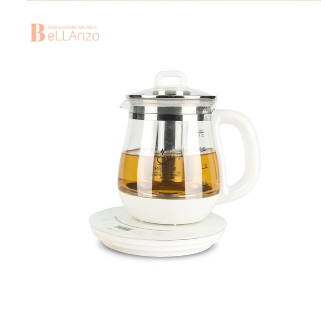 유리 전기티포트 1.7L 멀티 분유보온 ,커피 포트 DWM-207CY