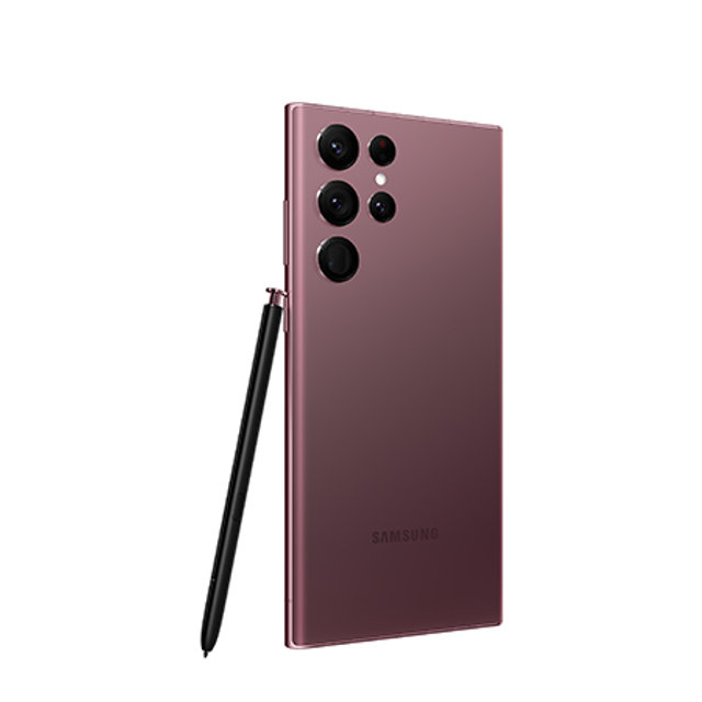 갤럭시 S22 Ultra, 자급제 (버건디, 256GB)