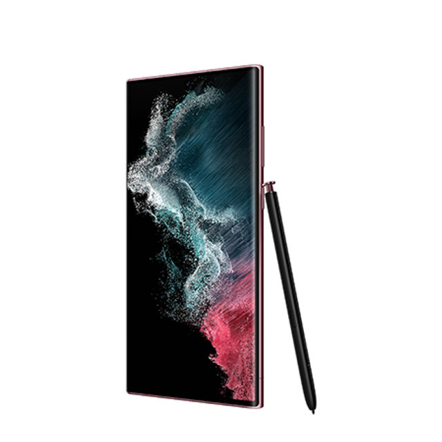 갤럭시 S22 Ultra, 자급제 (버건디, 256GB)
