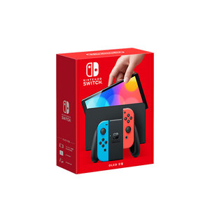 [사용안함] SWITCH 본체OLED[네온블루네온레드][패키지전용]