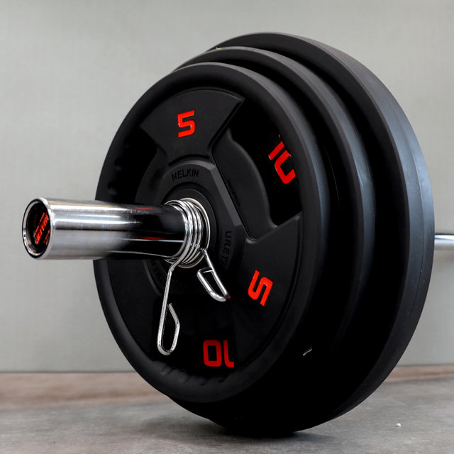 멜킨 바벨 원판 TPU우레탄 중량 50mm 5kg 역기(2개)