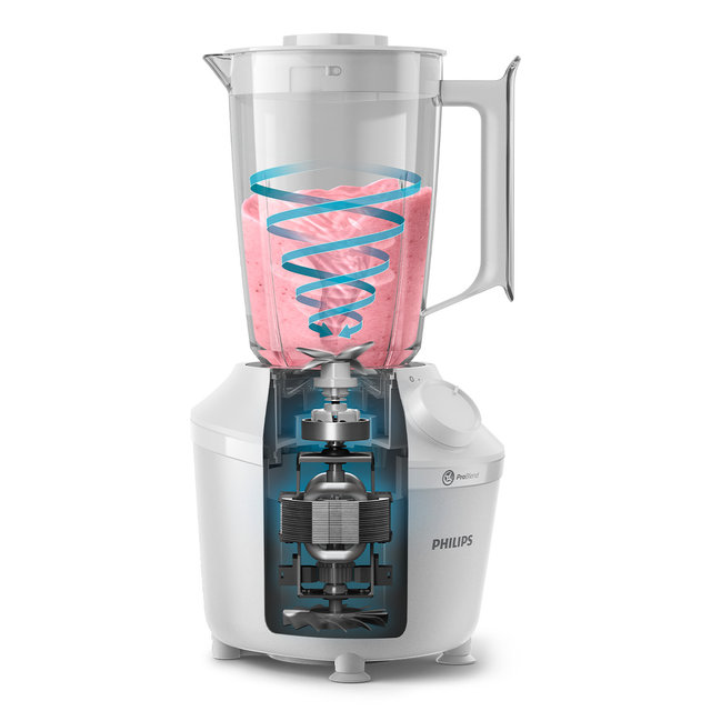 3000 시리즈 블렌더/믹서기 HR2041 (화이트) [1.9L/450W/과열방지센서]