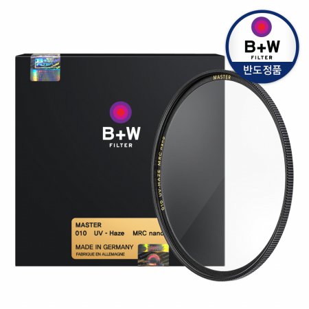 [본사공식] [B+W] 010 UV nano 43mm MRC MASTER 카메라 렌즈 필터