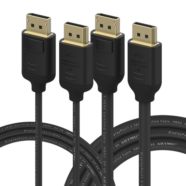 VESA 인증 DP to DP 1.4 8K DisplayPort 케이블 1m