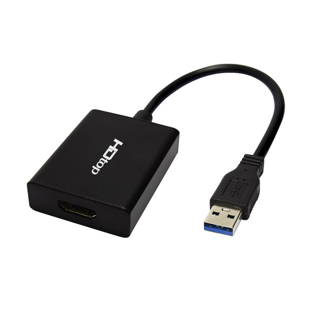 HDTOP USB3.0 TO HDMI컨버터 FHD 외장 그래픽 확장카드 HT-3C023