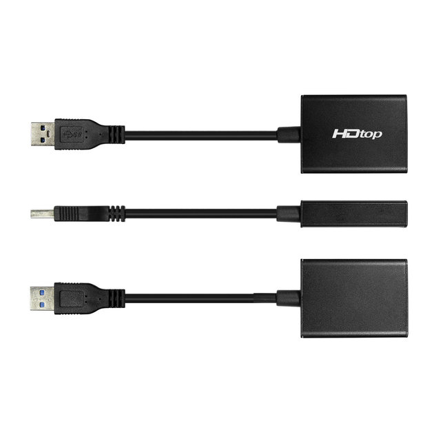 HDTOP USB3.0 TO HDMI컨버터 FHD 외장 그래픽 확장카드 HT-3C023