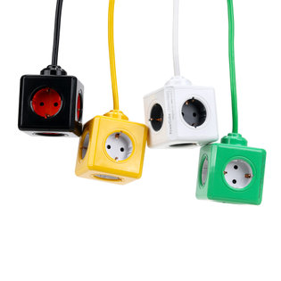 파워큐브 익스텐디드 올컬러 USB 4구 1.5M 디자인 멀티탭