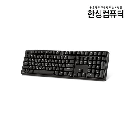 GK898B OfficeMaster 무접점키보드 (블랙)