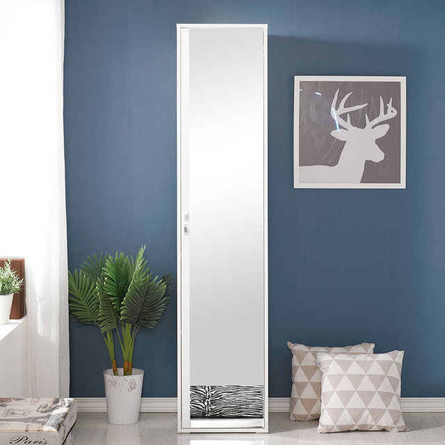 프레소 틈새 수납장 옷 베란다장 미니 가방 전신 거울 거실 슬림 긴 높은