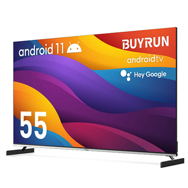 139.7cm 바이런 4K 구글 안드로이드11 스마트TV/ ABC55G (물류배송/자가설치)