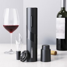 [해외직구] 와인 전동 오프너 세이버 마개 디켄터 3in1 세트