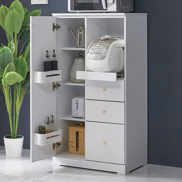 포텐 주방 서랍장 밥솥 다이 다용도 광파 오븐 렌지대 수납장 1200