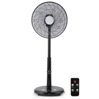 써큘레이터 선풍기 (키높이, 발터치, 리모콘, 블랙) TSK-AH1400B