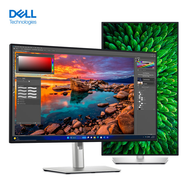 델 울트라샤프 모니터 U2723QE IPS BALCK 4K C포트 썬더볼트4 25년형 후속모델 U2725QE 대체출고