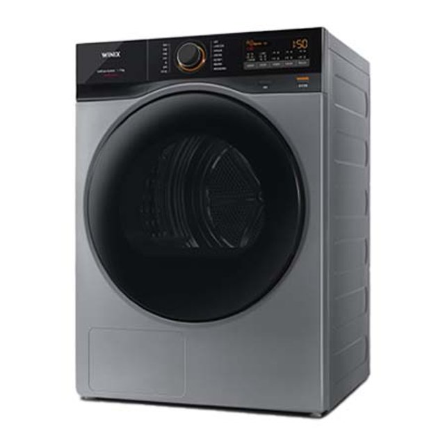 [지역한정배송가능_파주, 마산][병렬설치 키트포함] 건조기 HGXH190-KSK (19kg, 듀얼 인버터 컴프레서, 국내최대용량, 초대형 바른건조, 메탈릭 그레이)
