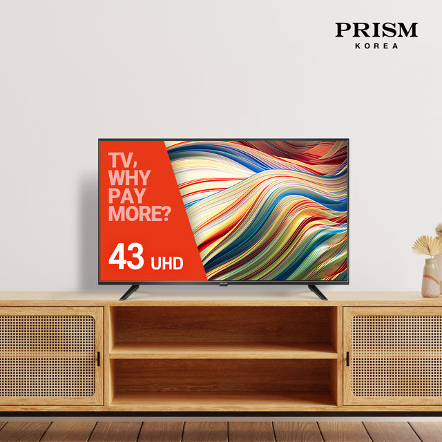 109cm 바이런 4K HDR TV 패널2년보증 / BR430UHD 택배출고(자가설치)