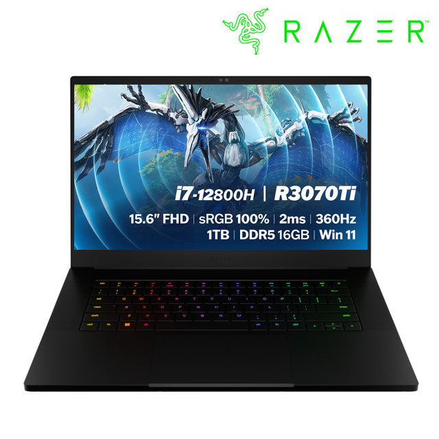 [인텔12세대] BLADE 15 Advanced 12Gen R3070Ti FHD 39.6cm 게이밍 노트북 