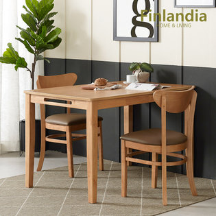 [역마진 비밀특가] 핀란디아 콜린 2인식탁세트(와이드형)