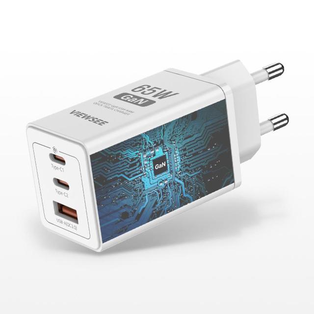 GaN 65W 멀티포트 PD 고속 충전기
