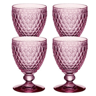 [해외직구] 빌레로이앤보흐 고블렛 132mm 로즈 4세트