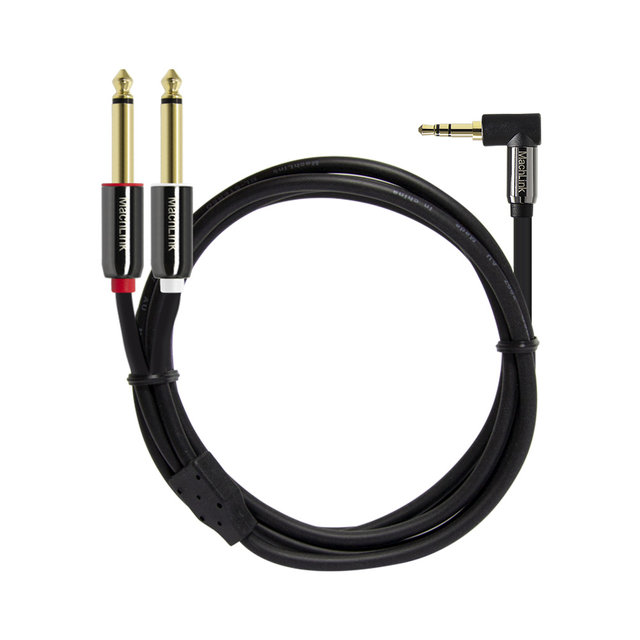 마하링크 3극 꺾임 스테레오 TO 5.5 모노 Y 케이블 10M ML-TSY6100