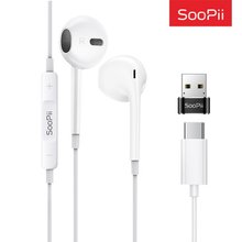 SooPii KE06GD01 TYPE A  TYPE C 이어폰