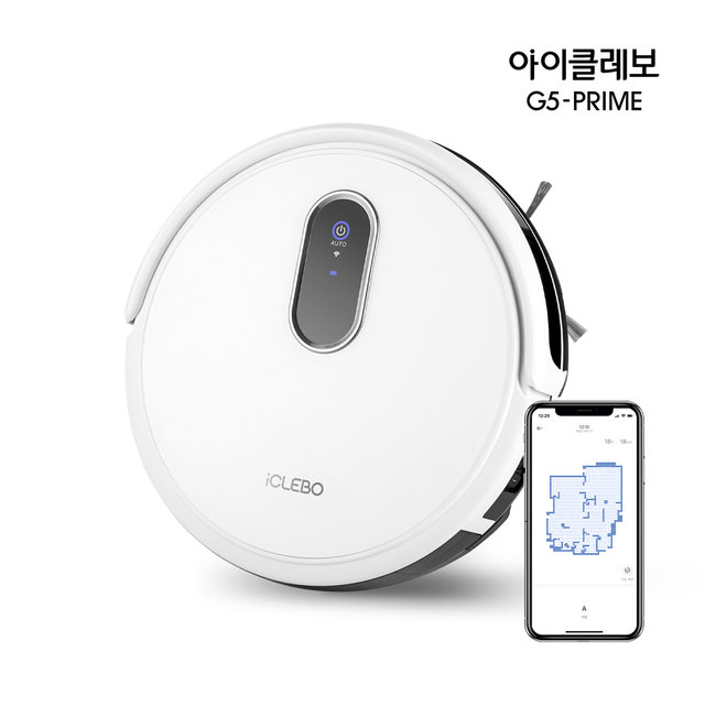 유진로봇 아이클레보 G5 프라임 물걸레 겸용 로봇청소기