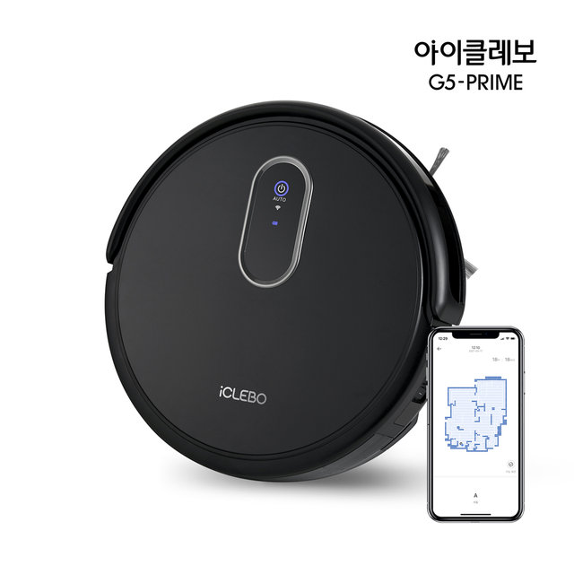 유진로봇 아이클레보 G5 프라임 물걸레 겸용 로봇청소기