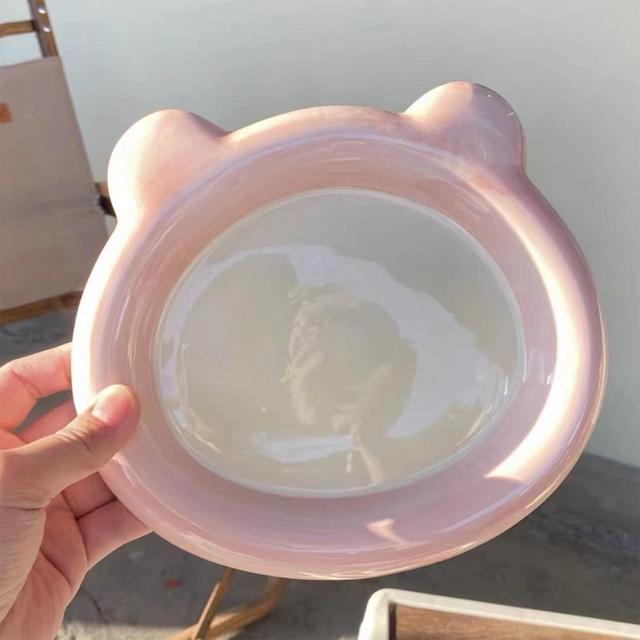 [해외직구] 하트 모양 케이크 디저트 플레이트 접시 15cm
