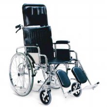 카이앙 스틸 휠체어 침대형 WYK903GC-46 거상형
