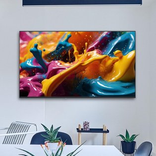 127cm 4K UHD TV A500E UHD 상하좌우벽걸이형 기사설치