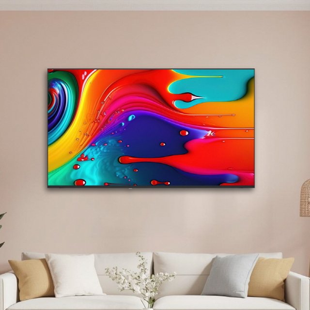 139cm 4K UHD TV A550E UHD 스탠드형 택배 자가설치