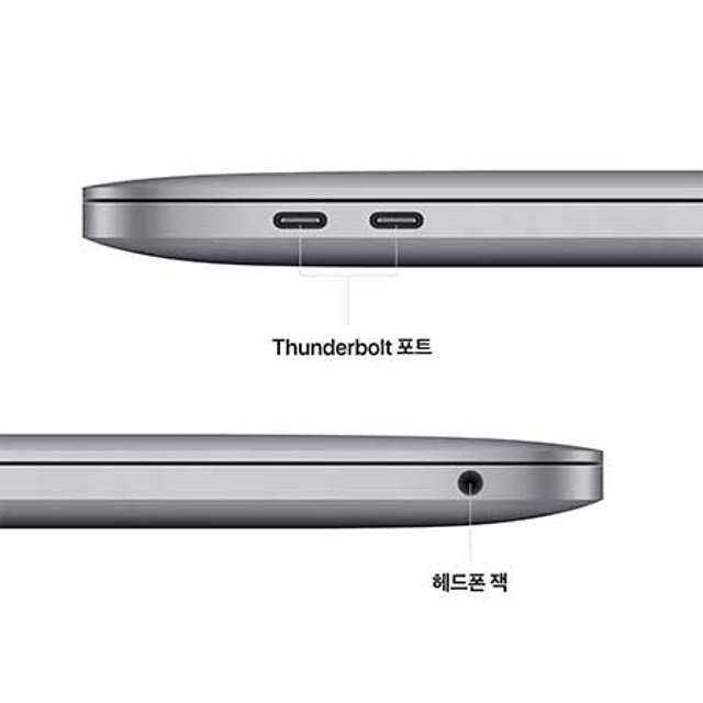 맥북프로 13 M2, 8GB RAM, 256GB SSD - 실버 [MNEP3KH/A]