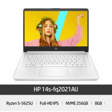 HP 슬림노트북 14s-fq2021AU [r5 5625U/DDR4 8GB/256GB ]