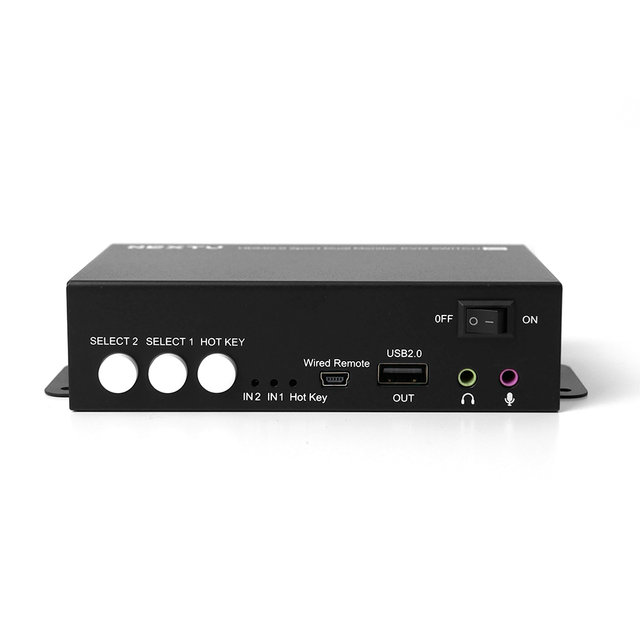 NEXT-7402KVM-DUAL HDMI 2포트 듀얼모니터 KVM스위치