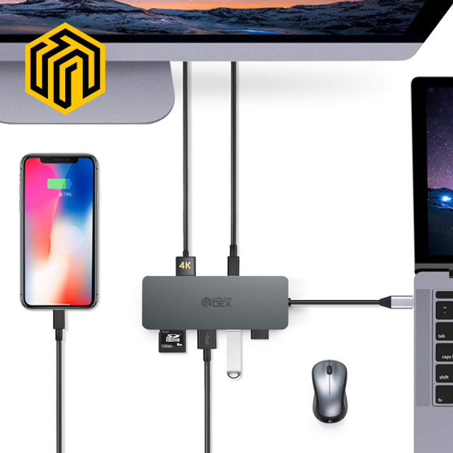 씽크웨이 CORE D34 DEX 7포트 USB 3.0 멀티허브 컨버터