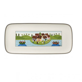 [해외직구] 빌레로이앤보흐 디자인나이프 플레이트 35x16cm