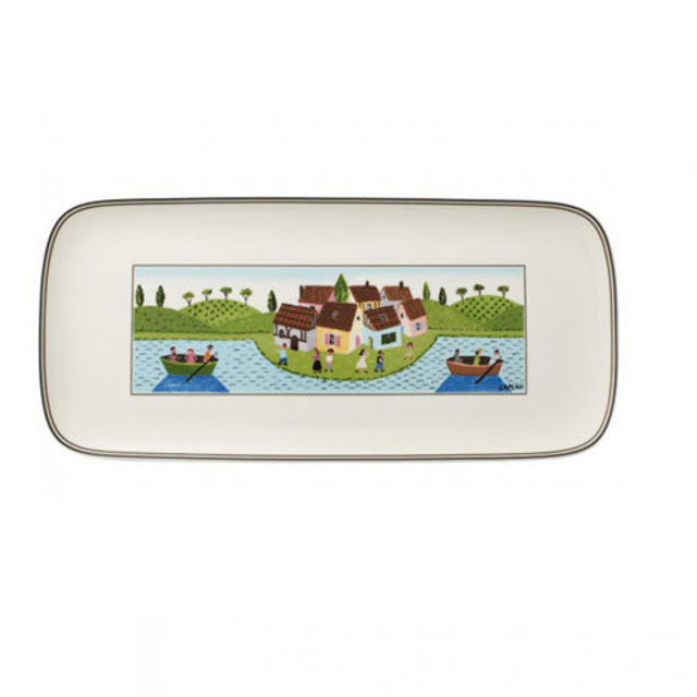 [해외직구] 빌레로이앤보흐 디자인나이프 플레이트 35x16cm