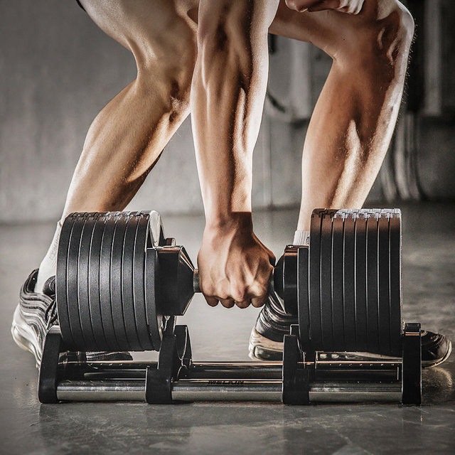 멜킨 36kg 무게조절 덤벨 롤튼 4kg 중량조절 조립식 아령 세트