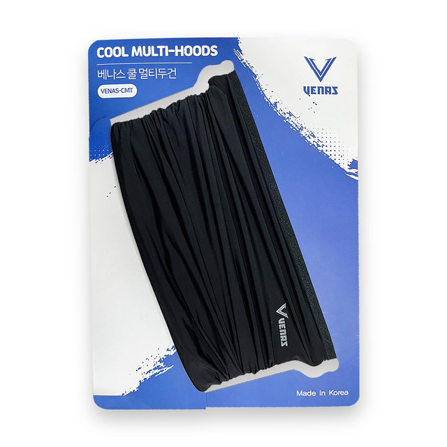 싸파 베나스 쿨 멀티 두건 블랙 VENAS-CMT-01 여름 스카프